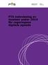 PTS redovisning av insatser under 2014 för regeringens digitala agenda