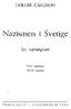 HOLGER CARLSSON. Nazismen i Sverige. Ett varningsord. Femte upplagan 14-15 tusendet T R O T S A L L T! - S T O C K H O L M 1942