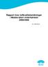 Rapport över luftkvalitetsmätningar i Motala tätort vinterhalvåret 2008/2009. Dnr. 2008-MH1386