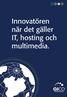 Innovatören när det gäller IT, hosting och multimedia.