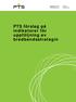 PTS förslag på indikatorer för uppföljning av bredbandsstrategin