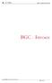 BGC Invoice 3L Pro 2014. BGC - Invoice. Copyright VITEC FASTIGHETSSYSTEM AB Sida 1 av 11
