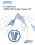 Kirurgimanual ASTRA TECH Implant System EV