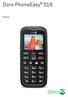 Doro PhoneEasy 516. Svenska