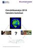 Omvärldsanalys 2014 Vansbro kommun