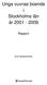 Unga vuxnas boende i Stockholms län år 2001-2009