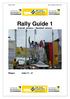 Rally Guide 1 Svensk version Swedish version Bilagor sidan 31-47