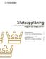 Statsupplåning. Prognos och analys 2014:1