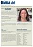 theiia.se Intervju: Ana Maria Matei, Handelsbanken IPPF Välkomna! Nya medlemmar Nyhetsbrev från Internrevisorerna 2014 #1