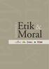 HANDBOK I. Etik & Moral FRIBO