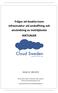 Frågor att beakta inom infrastruktur vid anskaffning och användning av molntjänster RIKTLINJER