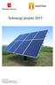 Solenergi projekt 2013