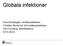 Globala infektioner. Arne Runehagen, smittskyddsläkare Christian Blomkvist, bitr smittskyddsläkare Olof Cronberg, distriktsläkare 2015-09-02