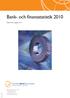 Bank- och finansstatistik 2010