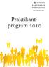 Praktikantprogram 2010