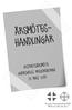 Årsmötes- handlingar Distriktsårsmöte Hudiksvalls Missionskyrka 25 maj 2013