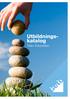 Utbildningskatalog. Tieto Education