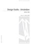 Design Studio - Användare