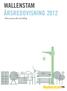 wallenstam årsredovisning 2012 Tema ansvar för utveckling