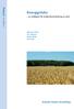 Energigrödor. Rapport Nr 2008-12. Svenskt Vatten Utveckling. en möjlighet för jordbruksanvändning av slam