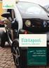 Elbilspool. handbok för att etablera en öppen elbilspool FRÅN IDÉ TILL VERKLIGHET. exempel från Växjö kommun, steg för steg