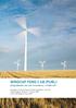 WINDCAP FOND 2 AB (PUBL) Erbjudande om att investera i vindkraft