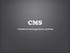 CMS. - Content management system