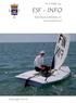 Nr 2/2008, maj ESF - INFO. ESBO SEGELFORENING r.f. www.esbosegelfoening.fi. Tuula seglar mot OS