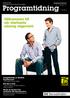 Programtidning. Välkommen till vår starkaste säsong någonsin! September. Uruppförande av Nordins fagottkonsert och Dvořáks Från nya världen