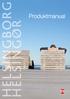 Helsingborg-Helsingør Produktmanual