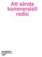 Att sända kommersiell radio
