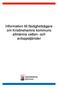 Information till fastighetsägare om Kristinehamns kommuns allmänna vatten- och avloppstjänster