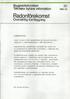 Byggnadsstyrelsen. Tekniskabyråns information 1980-08. radonförekomst. Översiktlig kartläggning SAMMANFATTNING. ningsanstalt.
