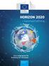 HORIZON 2020 i sammanfattning