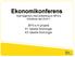 Ekonomikonferens Nytt regelverk med anledning av BFN:s Allmänna råd 2010:1. BFN:s K-projekt K1 Ideella föreningar K3 Ideella föreningar