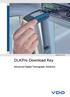 www.dtco.vdo.de DLK Pro Download Key Advanced Digital Tachograph Solutions