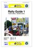 Rally Guide 1 Svensk version Swedish version