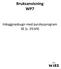 Bruksanvisning WP7. Inbyggnadsugn med pyrolysprogram SE (s. 35-69)