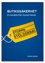 BUTIKSSÄKERHET. En handbok från Svensk Handel
