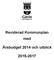 Reviderad Kommunplan med. Årsbudget 2014 och utblick