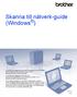 Skanna till nätverk-guide (Windows )