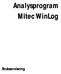 Analysprogram Mitec WinLog