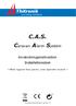 C.A.S. Caravan Alarm System