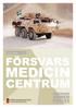 Välkommen till FÖRSVARSMEDICINCENTRUM