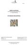 A0035H Arbetsterapi Verksamhetsförlagd utbildning 1 7,5 högskolepoäng STUDIEHANDLEDNING. Termin 4 Tel: 0920 49 23 56