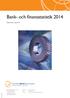 Bank- och finansstatistik 2014