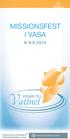 MISSIONSFEST I VASA 6 8.6.2014