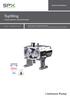 TopWing INSTRUKTIONSMANUAL ULTRAHYGIENISKA LOBROTORPUMPAR 02-10 ÖVERSÄTTNING AV ORIGNALINSTRUKTIONERNA A.0500.311 IM-TW/15.