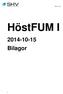 HöstFUM I 2014-10-15 Bilagor