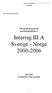 Interreg III A Sverige - Norge 2000-2006